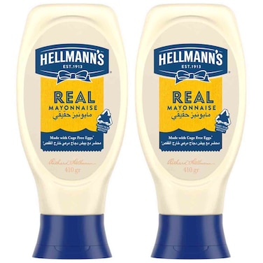 Hellmann's Real Mayonnaise 410g, Pack of 2