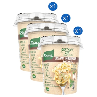Knorr Instant Pasta Creamy Mushroom 67g Pack of 3
