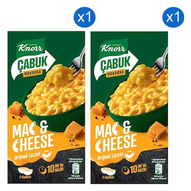 Knorr Cabuk Mac and Cheese Pasta 212g Pack of 2