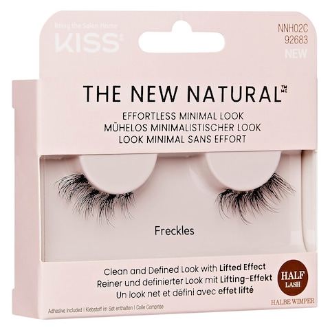 Kiss The New Natural Lashes NNH02C, Freckles