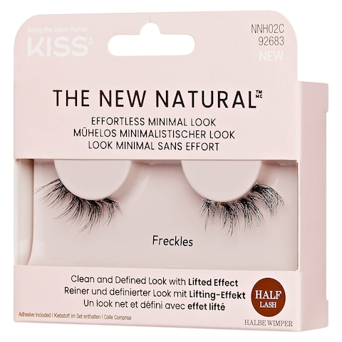 Kiss The New Natural Lashes NNH02C, Freckles