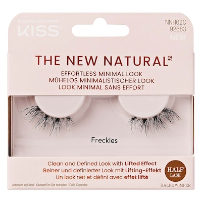 Kiss The New Natural Lashes NNH02C, Freckles