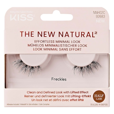 Kiss The New Natural Lashes NNH02C, Freckles