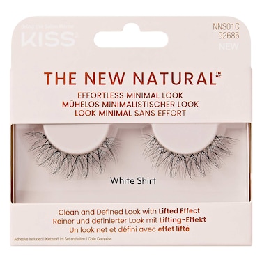كيس ذا نيو ناتشرال رموش NNS01C، قميص أبيض
