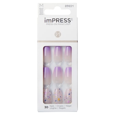 Kiss Impress Press-On Manicure False Nails IMM27C, Coffin All I Want