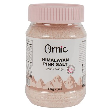 Ornic Himalayan Pink Salt Jar, 1kg