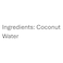 Hydro Coco Coconut Water, 1L