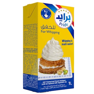 Pride Whipping Cream, 1L
