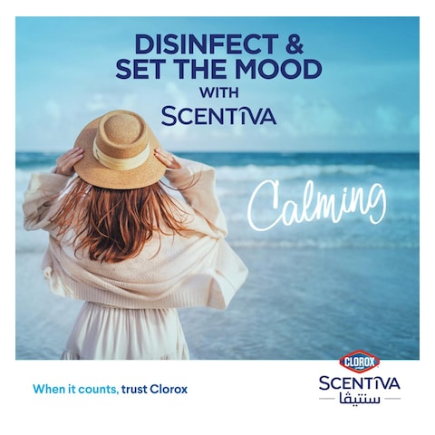 Clorox Disinfectant Cleaner, Calming Red Sea Breeze Scent, 3L