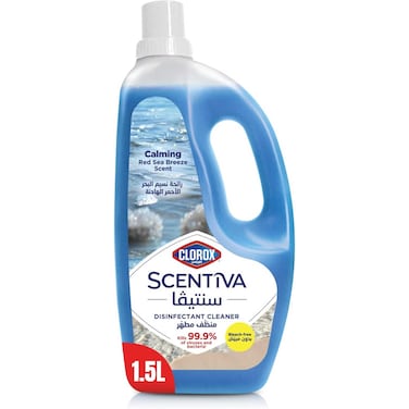 Clorox Disinfectant Cleaner, Calming Red Sea Breeze Scent, 1.5L