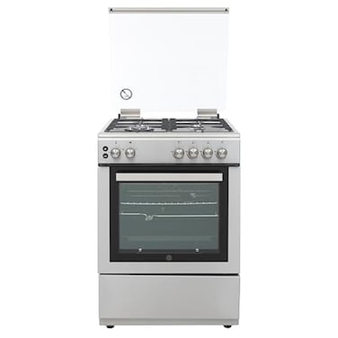Hoover Gas Cooker HGC-V64G-SP, Silver, 4 Burners