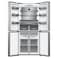 Hoover Top Mount Freezer Refrigerator XHXD-M540-S, Silver, 540 L, 4 Doors