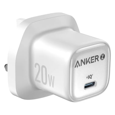Anker Z USB-C Wall Charger, White, 20 W