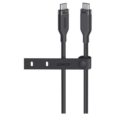 Anker Bio USB-C to USB-C Data Sync and Charging Cable, 3ft, Black, 240 W
