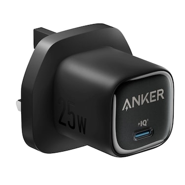 Anker Compact Wall Charger, Black, 25 W