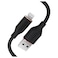 Anker Flow USB-A to Lightning Data Sync and Charging Cable, Black