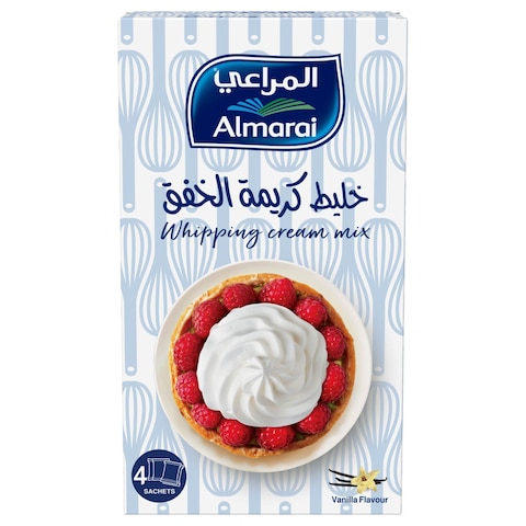 Almarai Whipping Cream Mix, Vanilla Flavour, 140g