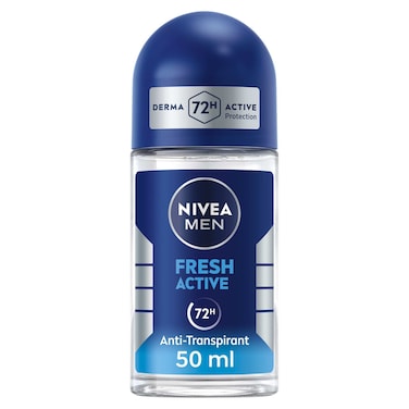 NIVEA MEN Antiperspirant Roll-on for Men Fresh Active Fresh Scent 50ml