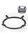 SYOSI Universal Cast Iron Wok Pan Support Rack, Stand Non Slip Cooktop Range Pan Rack, Stove Accessories for Kitchen Wok, Cooktop, Cooking Pot (Diameter: 16cm)