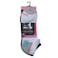 SportzFit Active Ladies Low Cut Terry Socks Assorted, Size 5-9.5, 3 Pairs