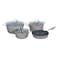 Neoflam Chef Master Forged Aluminium Cookware Set, Assorted, 7 PCS