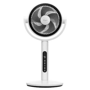 Levoit 5 Blades Pedestal Fan LPFR432, White, 82ft, 20dB