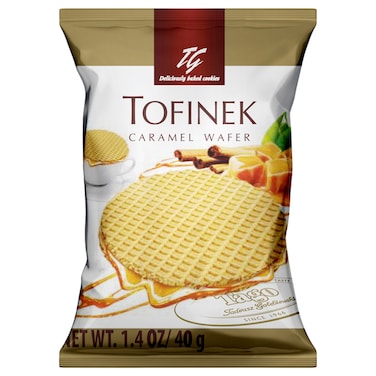 Tago Tofinek Caramel Wafer, 40g