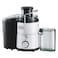 Black &amp; Decker Juice Extractor JE600-B5, 1.5 L, 600 W, 2 Speeds, White and Black