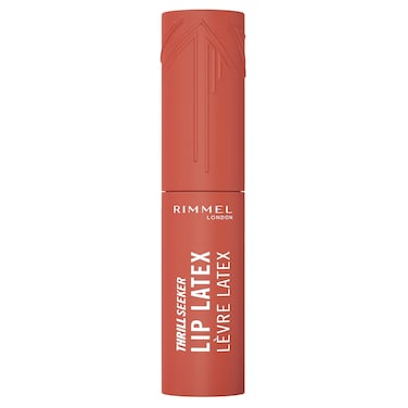 Rimmel London Thrill Seeker Lip Latex Lip Lacquer, 200 So Peachy