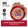 Rimmel London Lasting Finish 25H Hyaluronic Acid Matte Finish Compact Powder Foundation, 008 Soft Beige