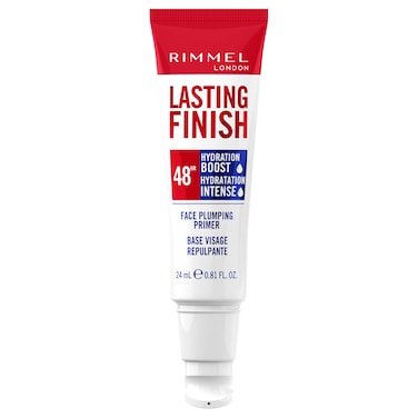 Rimmel London Lasting Finish 48H Hydration Boost Face Plumping Primer Base, 24ml