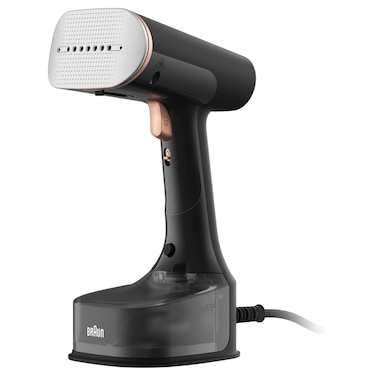 براون GS7077 مكواة بخار 1600 واط 250 ملل - أسود ونحاسي كويك ستايل 7 قاعدة ساخنة