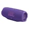 JBL Charge 6 Bluetooth Speaker, Water-Resistant, Purple
