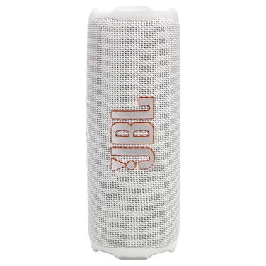 JBL Flip 7 Portable Bluetooth Speaker, Water-Resistant, White