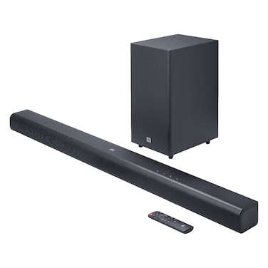 JBL SB580, 3.1 Channel Cinema Bluetooth Soundbar with Subwoofer and Remote, Black