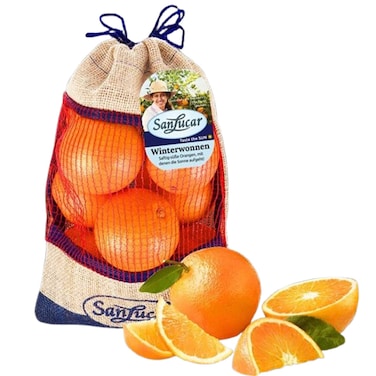 SanLucar Orange Navel&nbsp;Jute Sack 1.5Kg