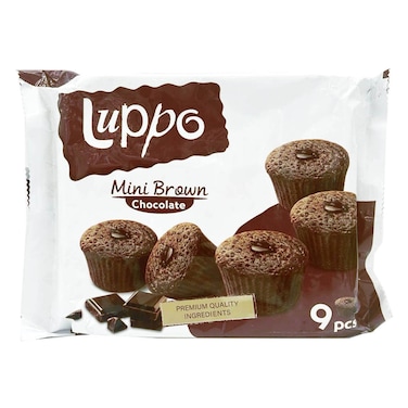 Solen Luppo Mini Brown Chocolate Cup Cake, 162g