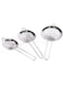 Dubai Gallery Set Of 3 Tea Strainer Steel Standard