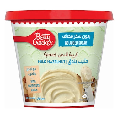 بيتي كروكر  كريمة البندق بالحليب، بدون سكر مضاف، 200 غرام