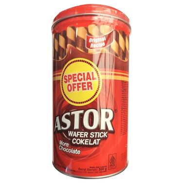 Astor Chocolate Wafer Stick, 330g