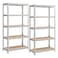 Galvanize Steel Metal Shelf 180x90x40cm, 175kg Load Capacity