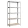 Galvanize Steel Metal Shelf 180x90x40cm, 175kg Load Capacity