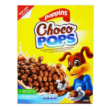 بوبينز  حبوب بنكهة الشوكولاته، 750 غرام