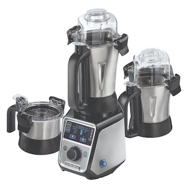 Hamilton Beach Professional Juicer Mixer Grinder 58770-SAU, 1.5 L, 1400 W, Triple Motor Overload Protection, Silver