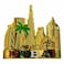 Ajooba Dubai Landmark Souvenir Magnet, Assorted