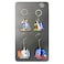 Ajooba UAE Dubai Souvenir Silicone Keyring Set, 4 PCS, Assorted