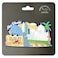 Ajooba UAE Dubai Landmark Big Silicone Souvenir Magnet, Assorted
