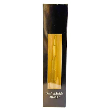Ajooba Burj Khalifa Dubai Decorative Showpiece in Tube, Medium