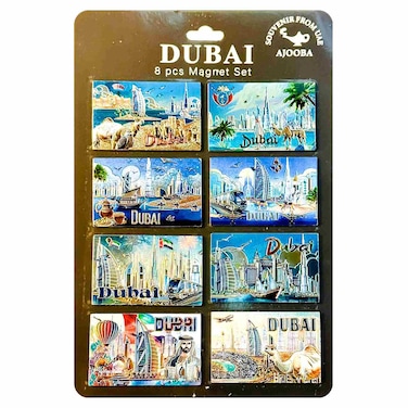 Ajooba Magnet Set, Assorted, 8 PCS