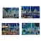 Ajooba Dubai Souvenir Magnet Set, Assorted Designs